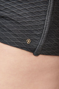 ROSA BIKINI TOP - BLACK