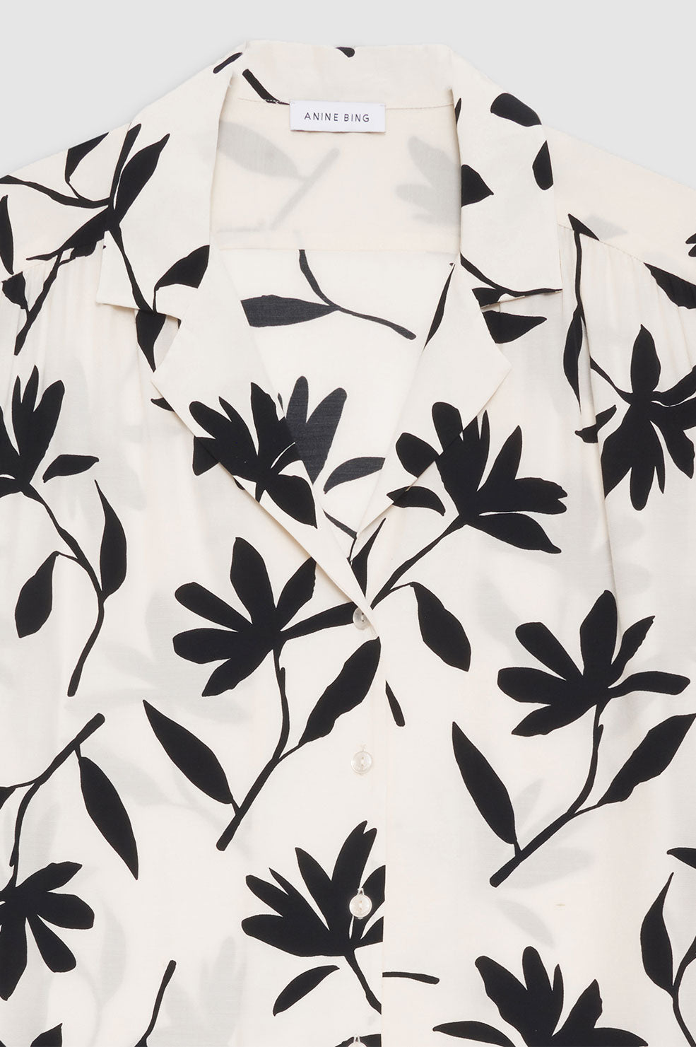 Chemise à manches courtes Row - Print