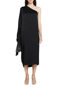 1qty NEW / ROWAN DRESS - BLACK SILK