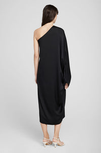 1qty NEW / ROWAN DRESS - BLACK SILK