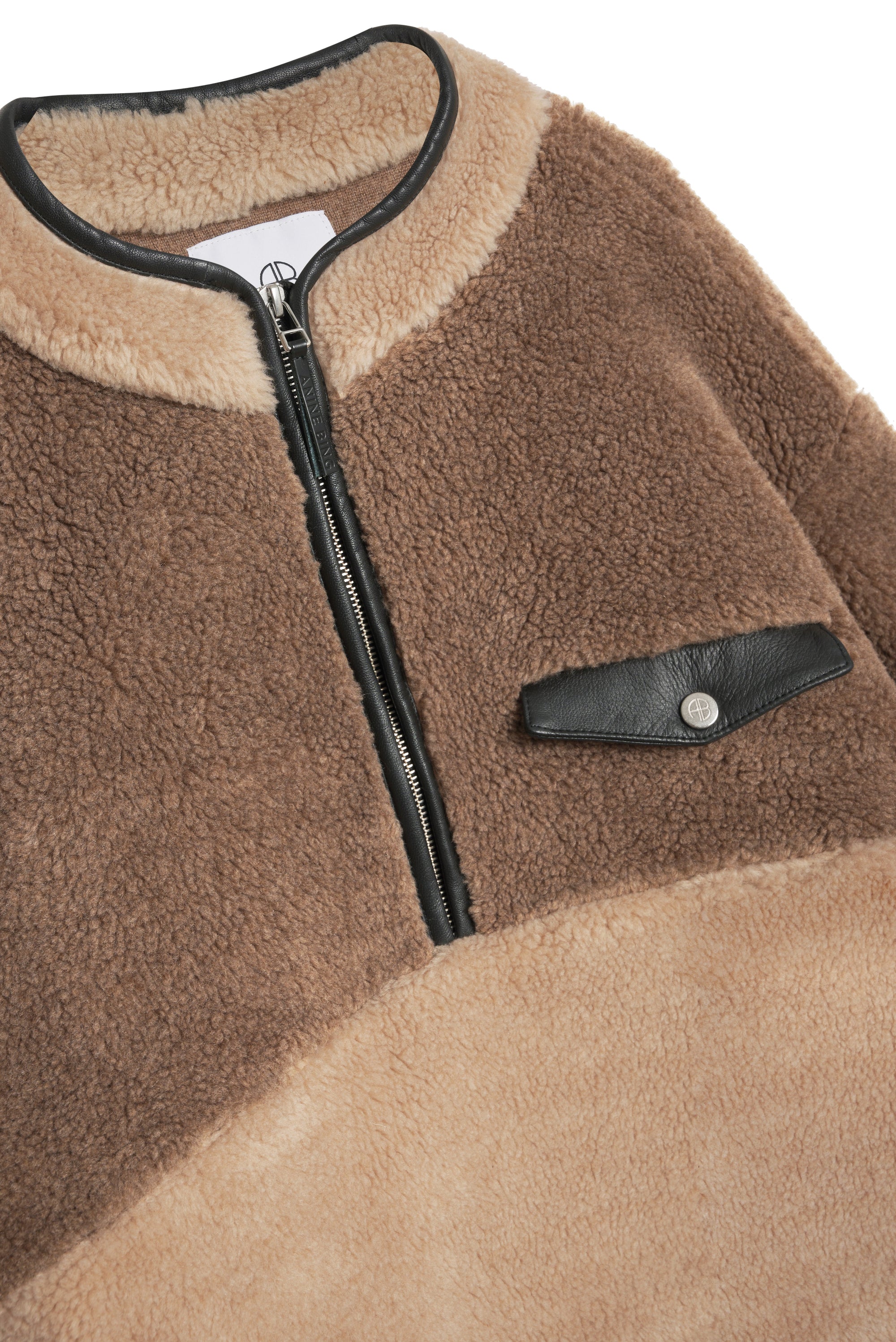 ROYCE PULLOVER - BROWN AND CAMEL