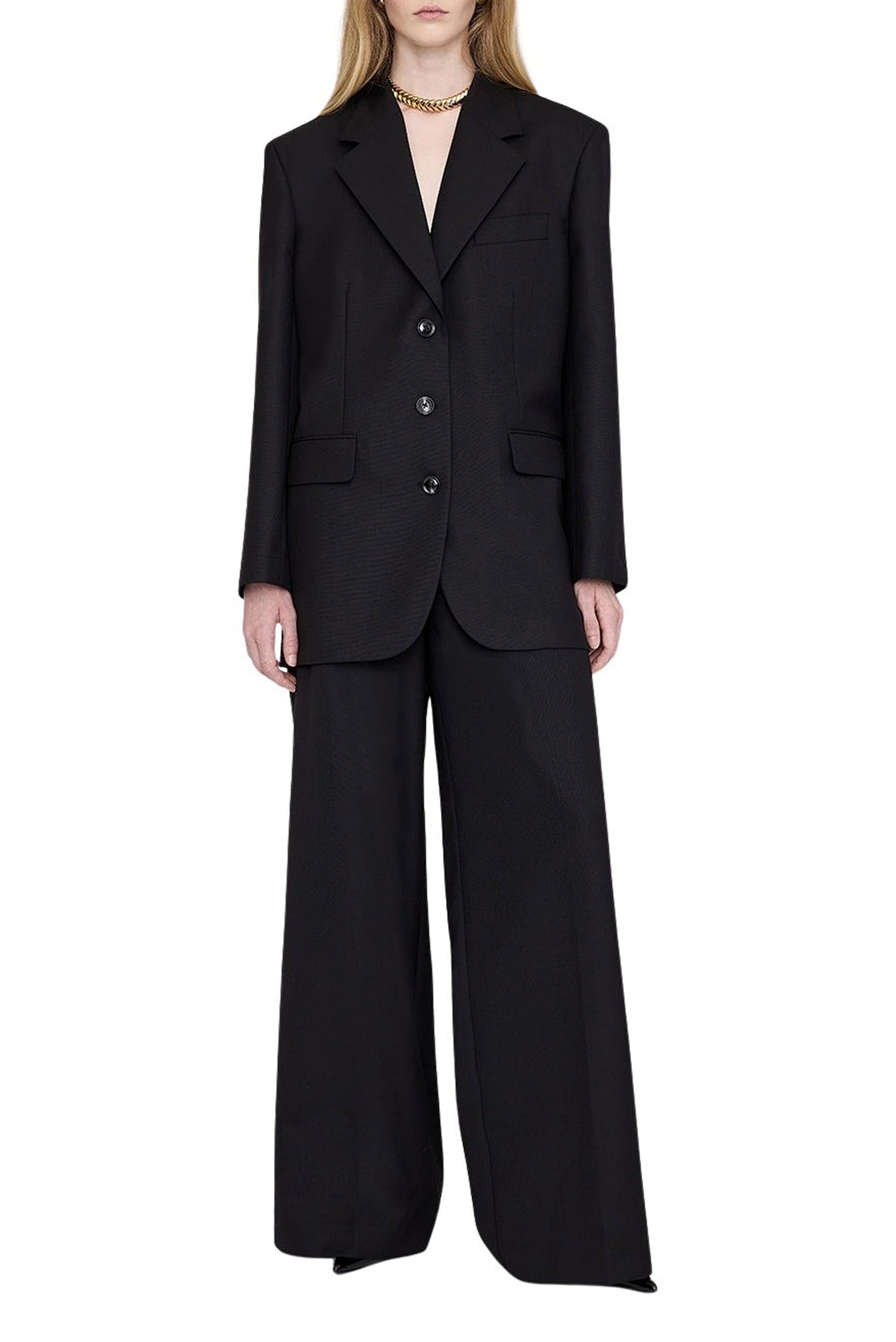 30qty NEW / SARA BLAZER - BLACK