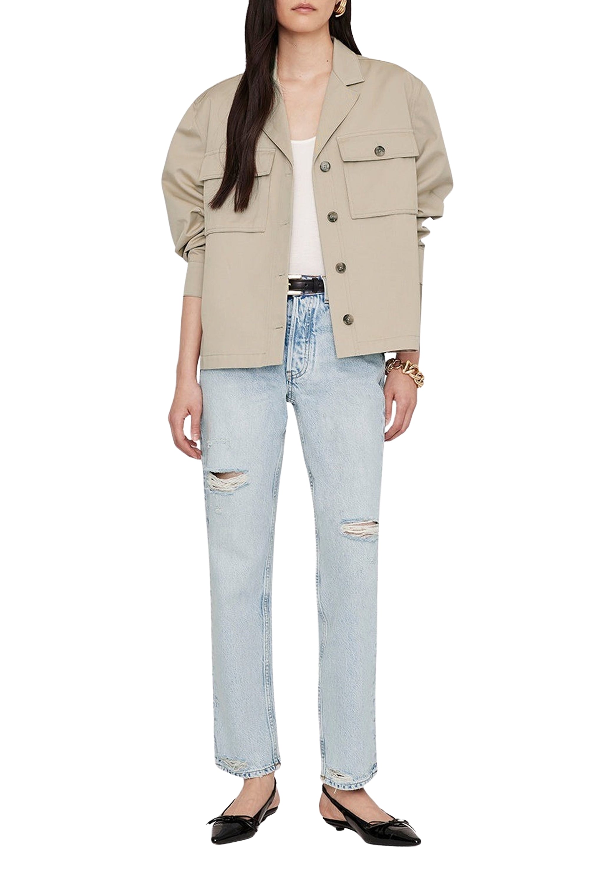 SAWYER SHIRT JACKET - OATMEAL