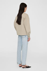 70qty NEW / SAWYER SHIRT JACKET - OATMEAL