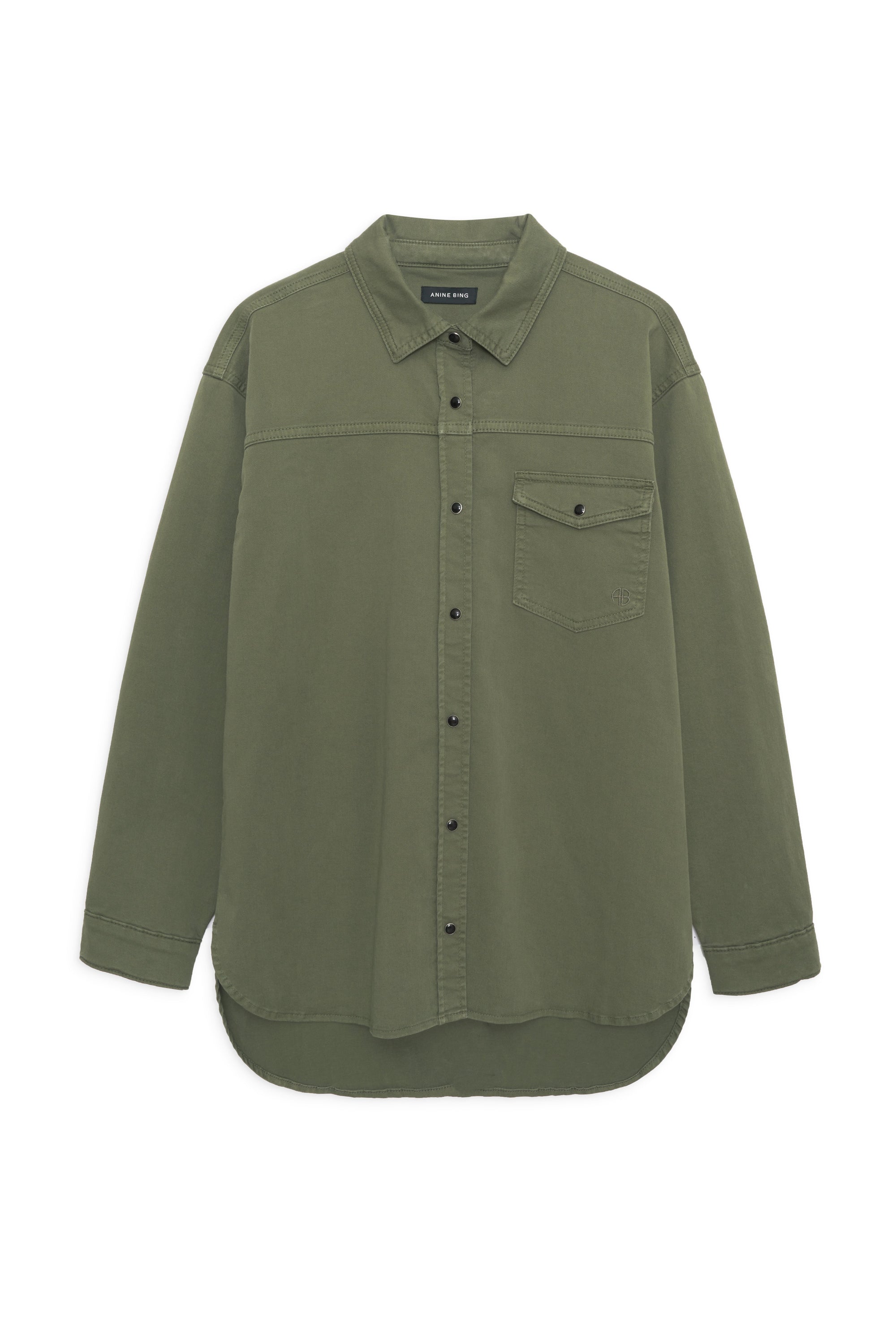 SIMON SHIRT - ARMY GREEN