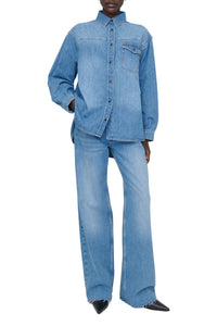 4qty RELIQUAT 80€ / SIMON SHIRT - PANAMA BLUE