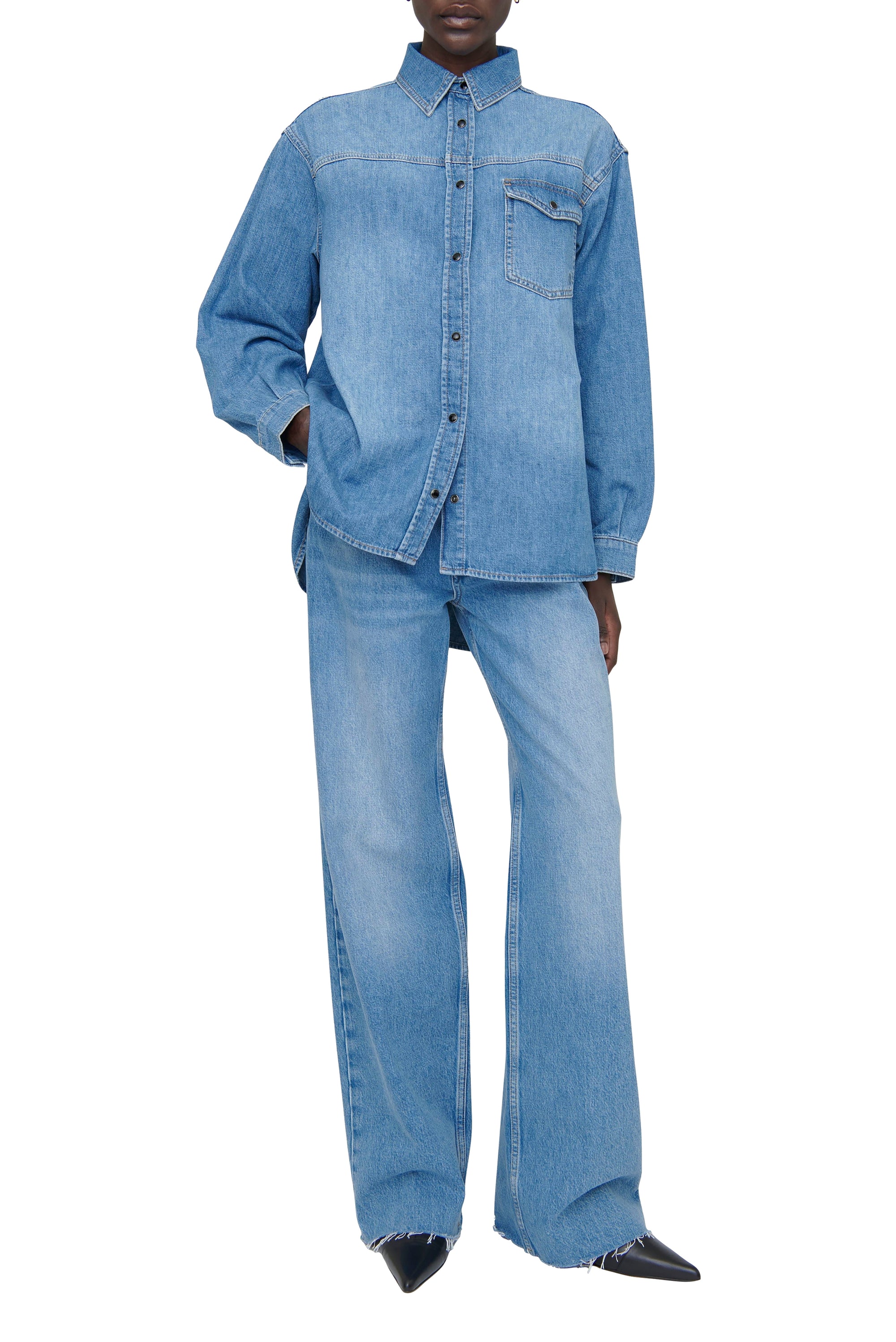 4qty RELIQUAT 80€ / SIMON SHIRT - PANAMA BLUE