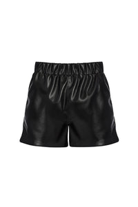 Sofia mid-rise shorts - Black