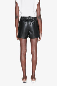 Sofia mid-rise shorts - Black