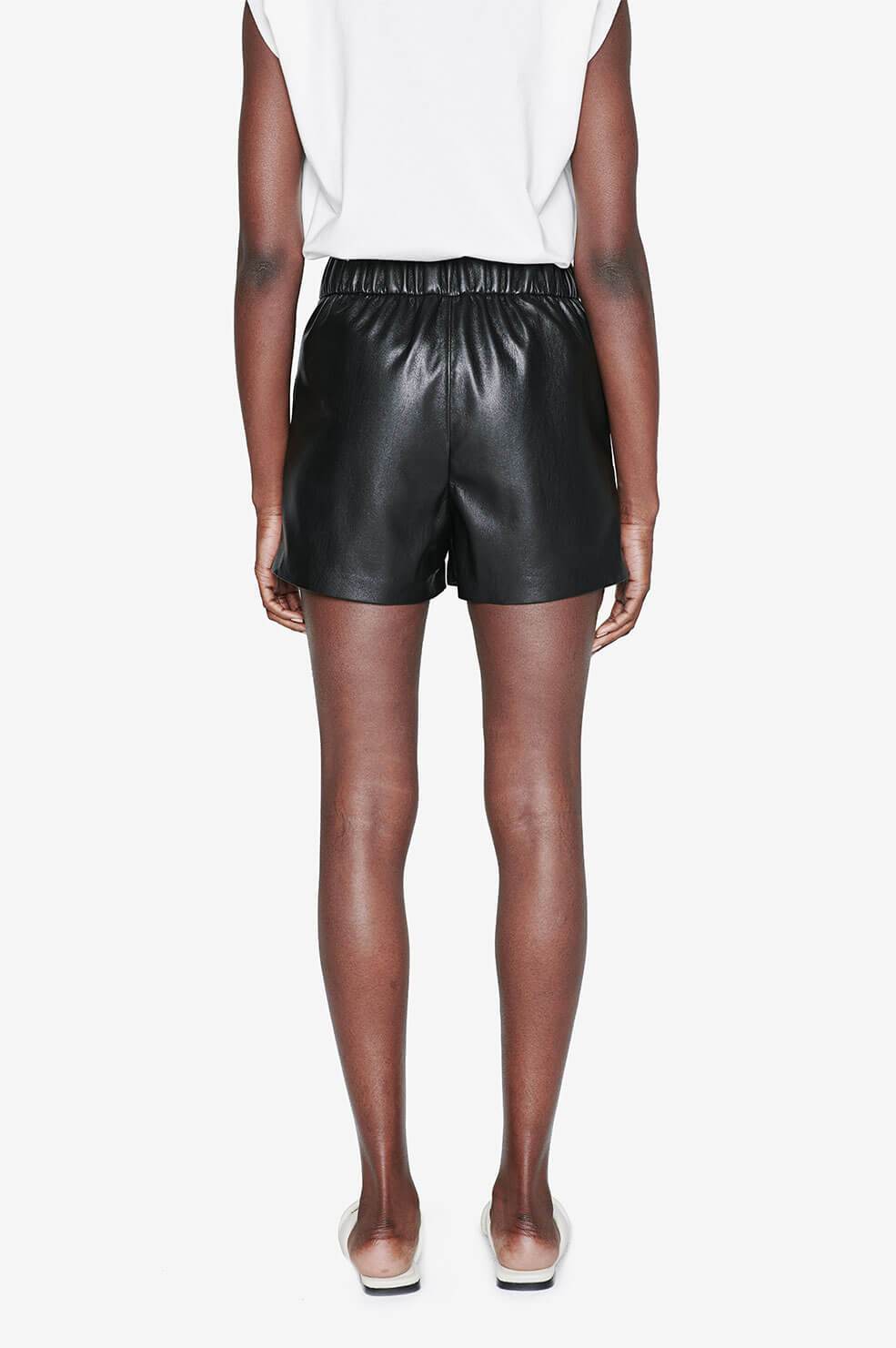 Sofia mid-rise shorts - Black