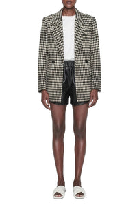 Sofia mid-rise shorts - Black