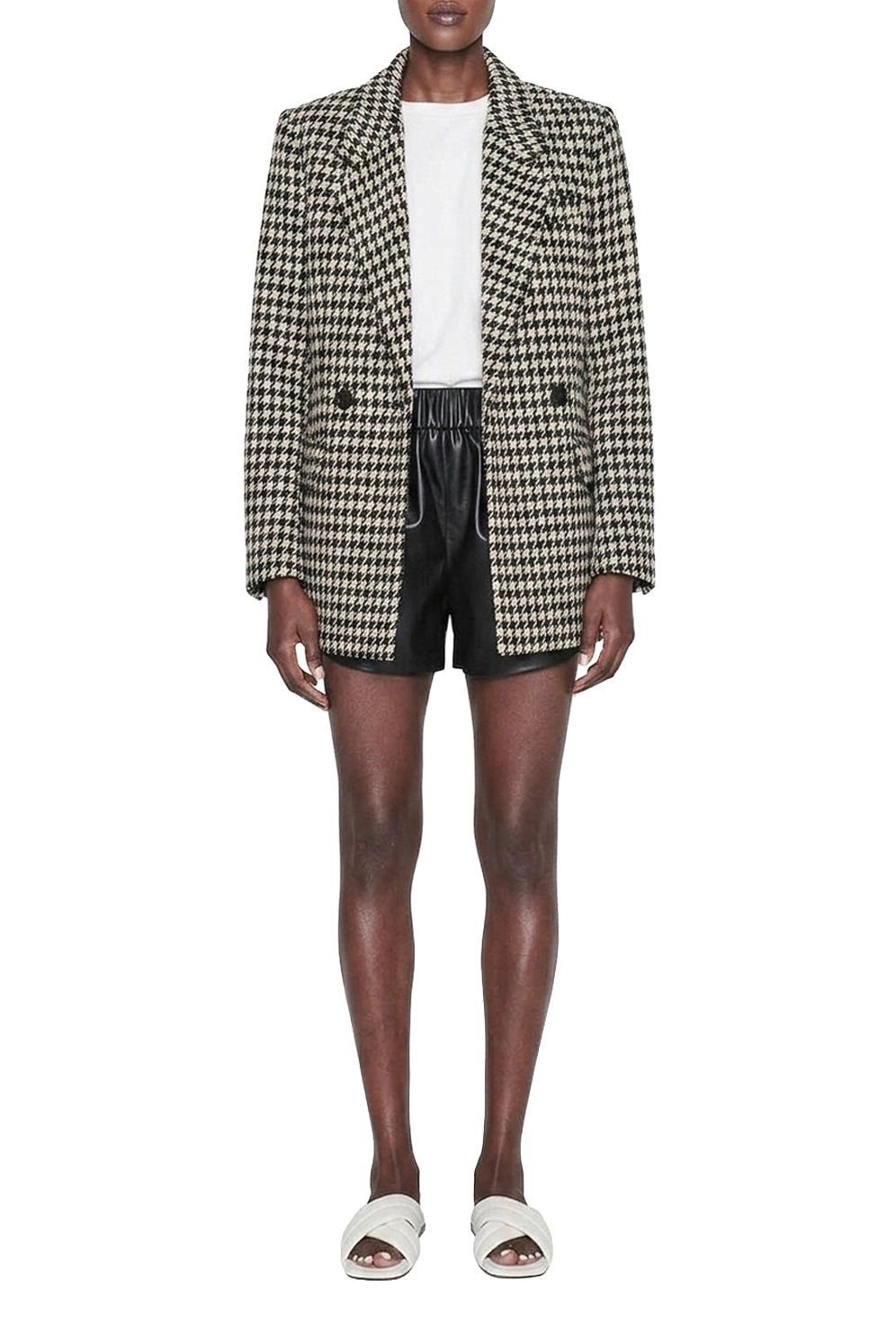 Sofia mid-rise shorts - Black