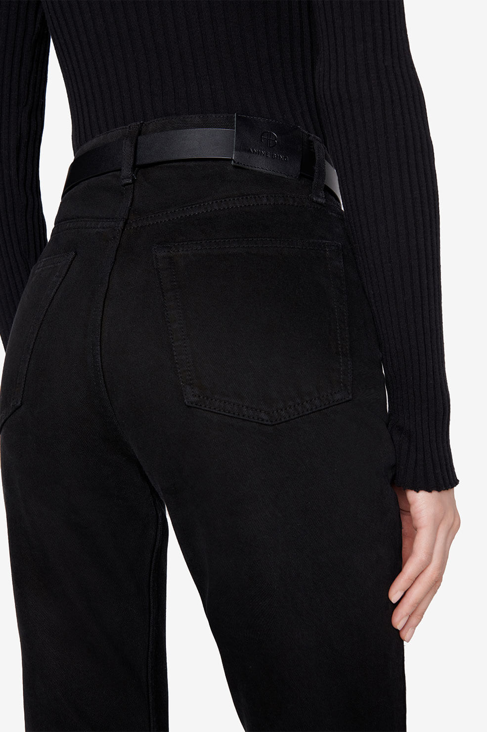 1qty NEW / SONYA JEAN - OVER DYE BLACK