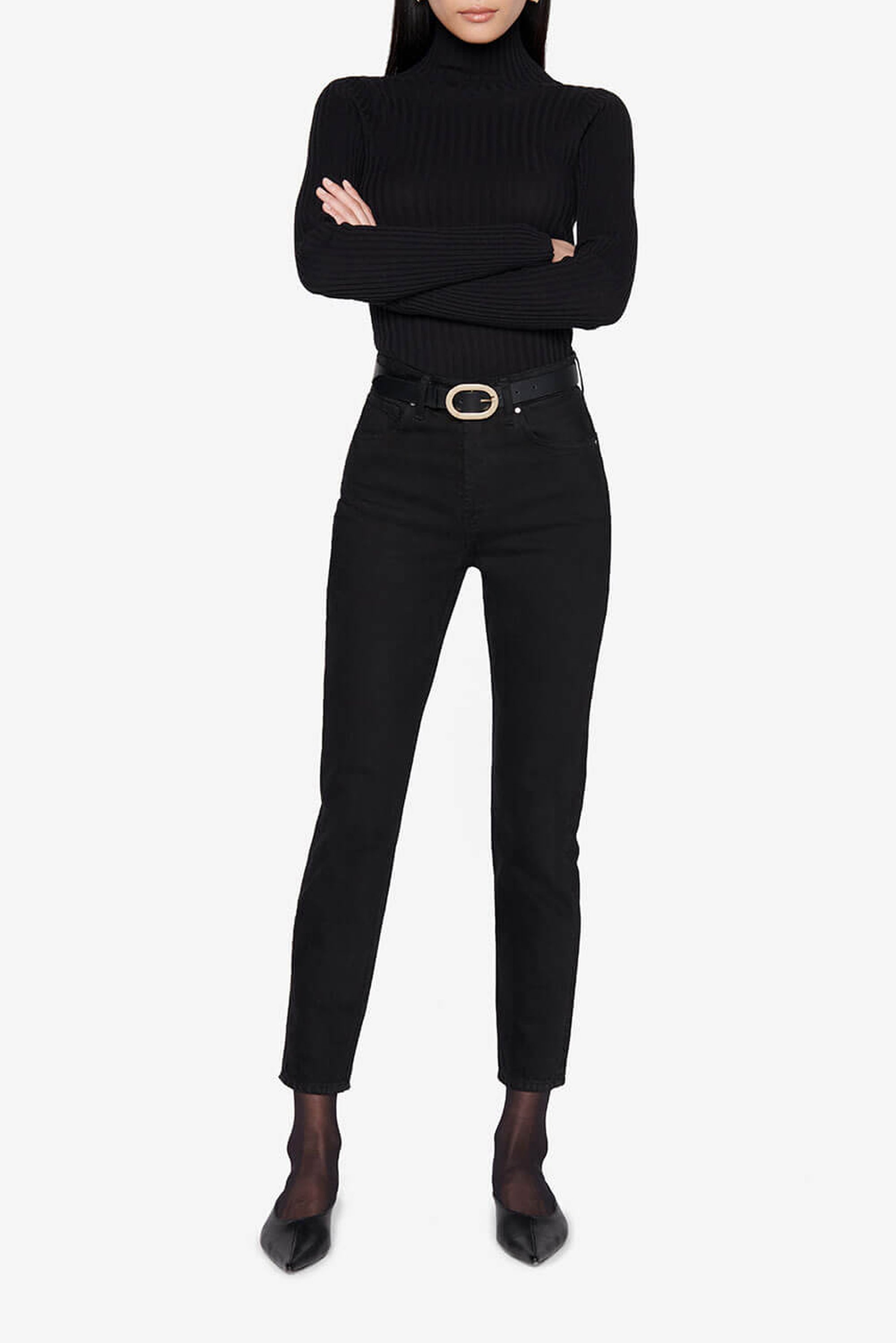 1qty NEW / SONYA JEAN - OVER DYE BLACK