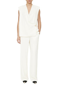 Soto mid-rise trousers - Ivory