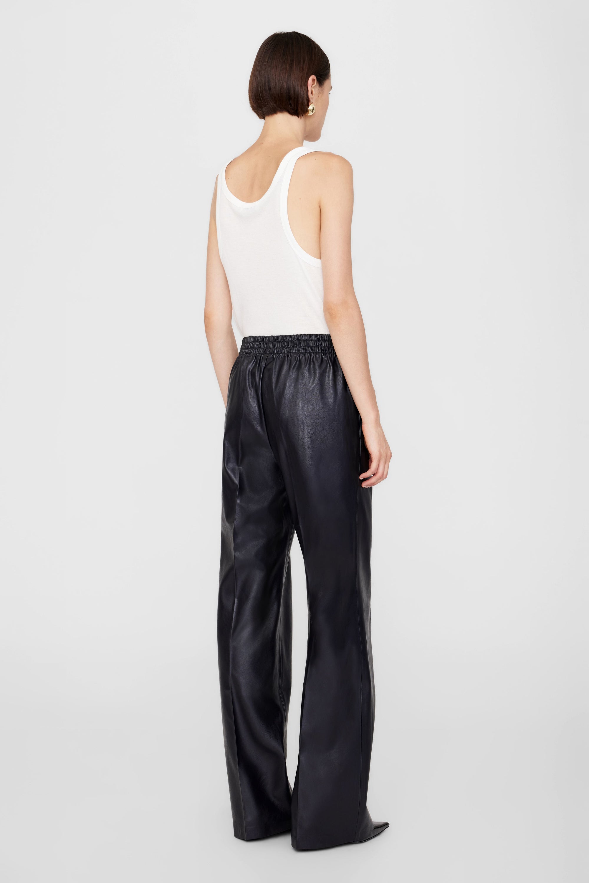 2qty RELIQUAT 95€ / SOTO PANT - NIGHT SKY VEGAN LEATHER