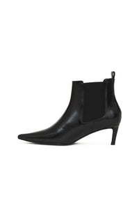 STEVIE BOOTS - HIGH-SHINE BLACK