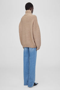 Pull Sydney en laine mélangée - Tan