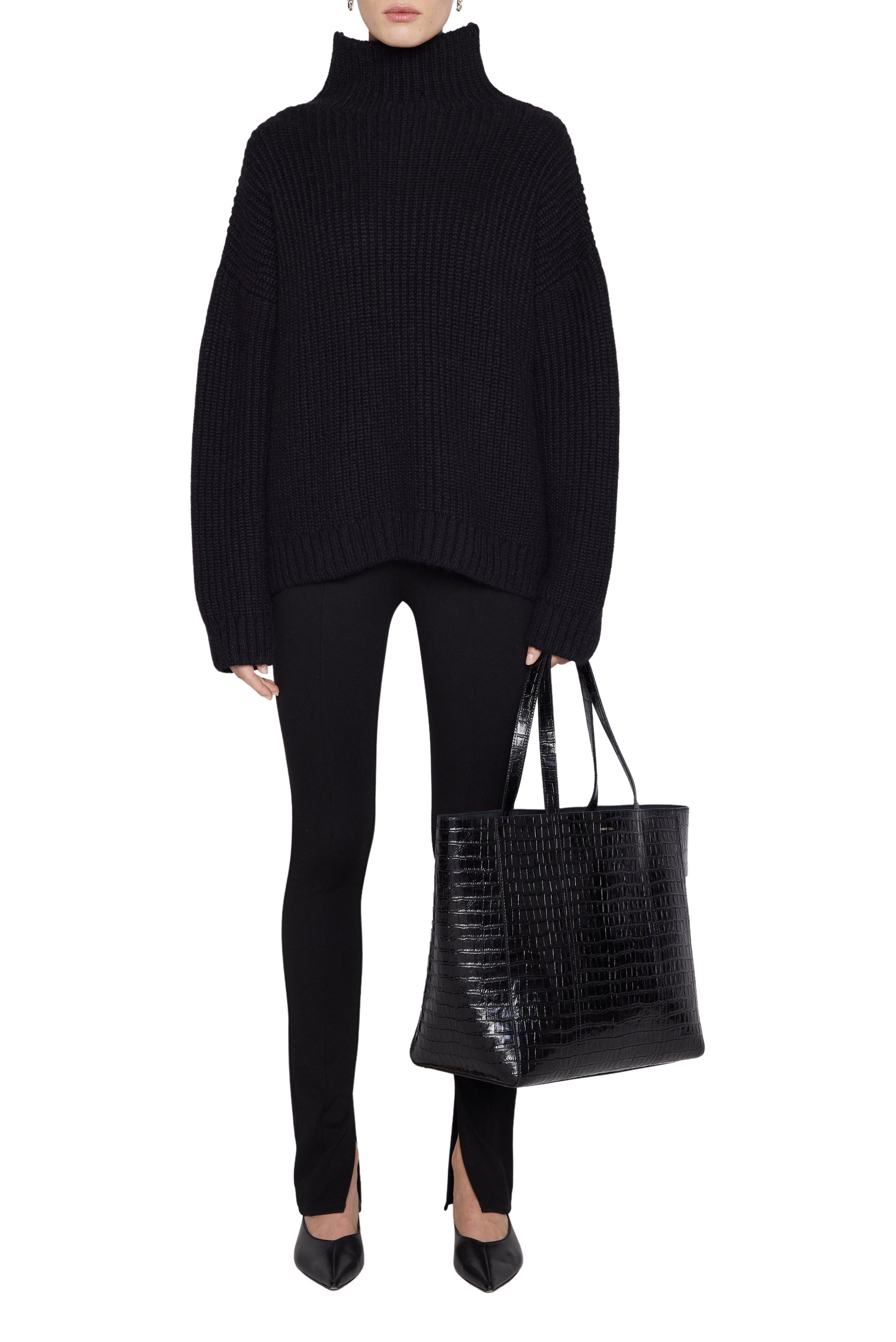 24qty NEW / SYDNEY SWEATER - BLACK