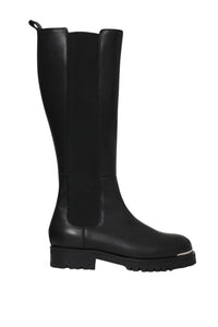 TALL JUSTINE BOOTS - BLACK