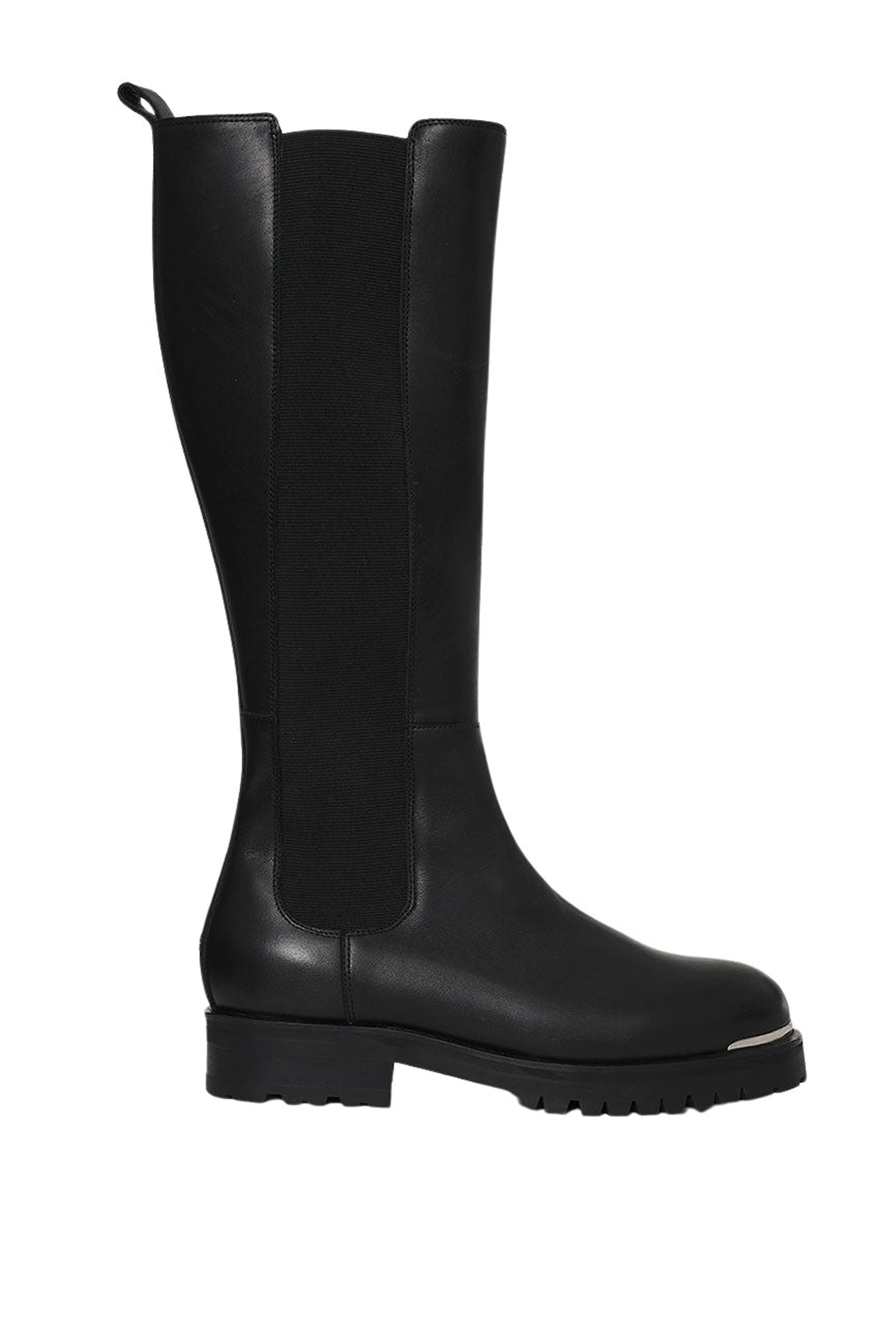 TALL JUSTINE BOOTS - BLACK