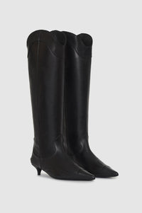 24qty RELIQUAT 195€ / TALL RAE BOOTS - BLACK