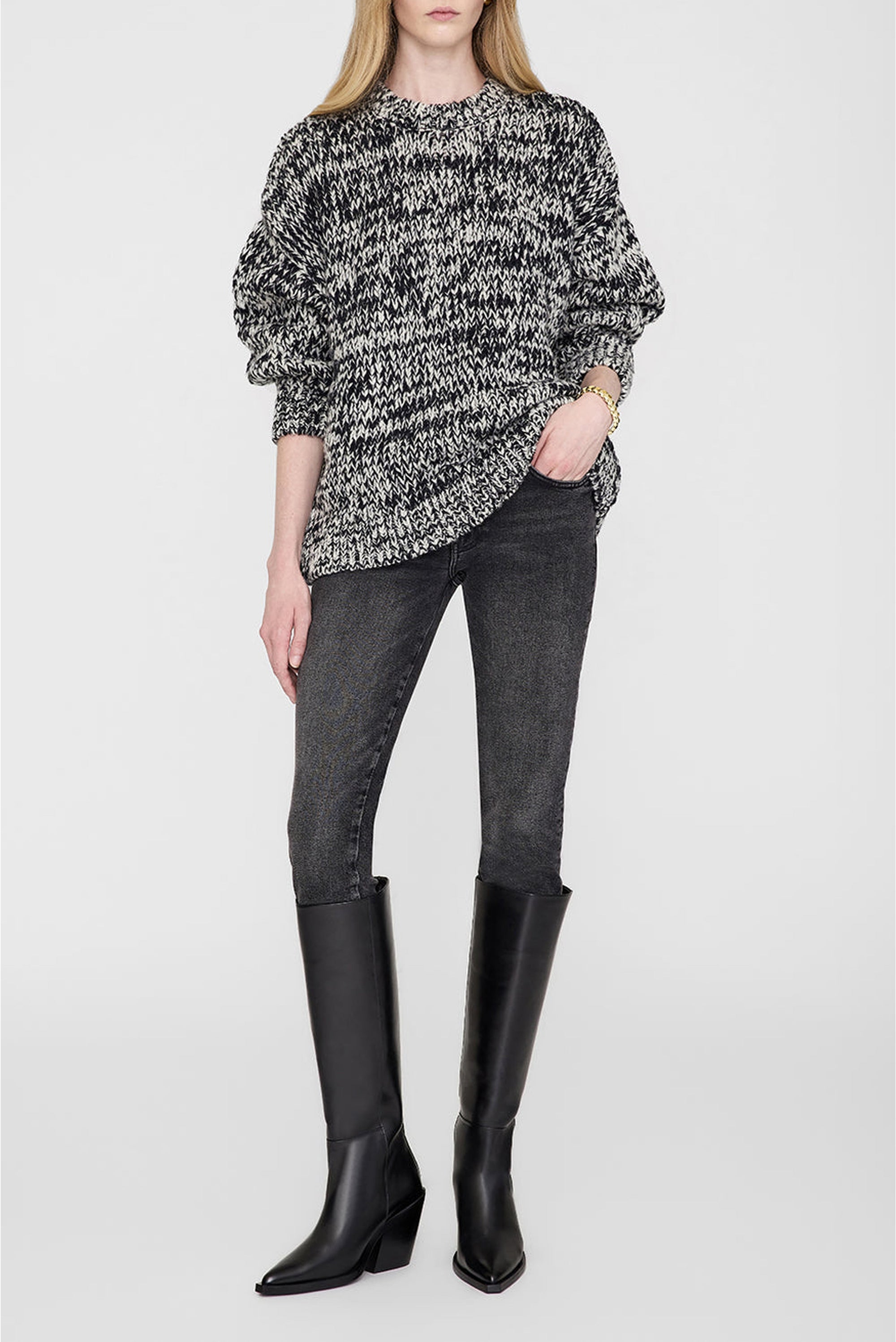 TALL BEKAH BOOTS - BLACK