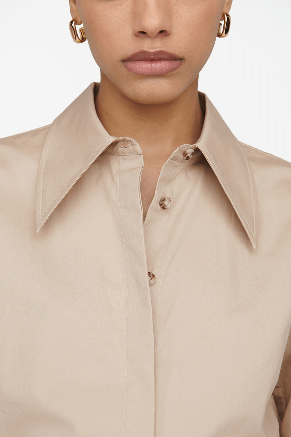 Robe chemise Tiffany - Tan