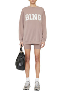 2qty RELIQUAT 80€ / TYLER SWEATSHIRT SATIN BING - WASHED IRON