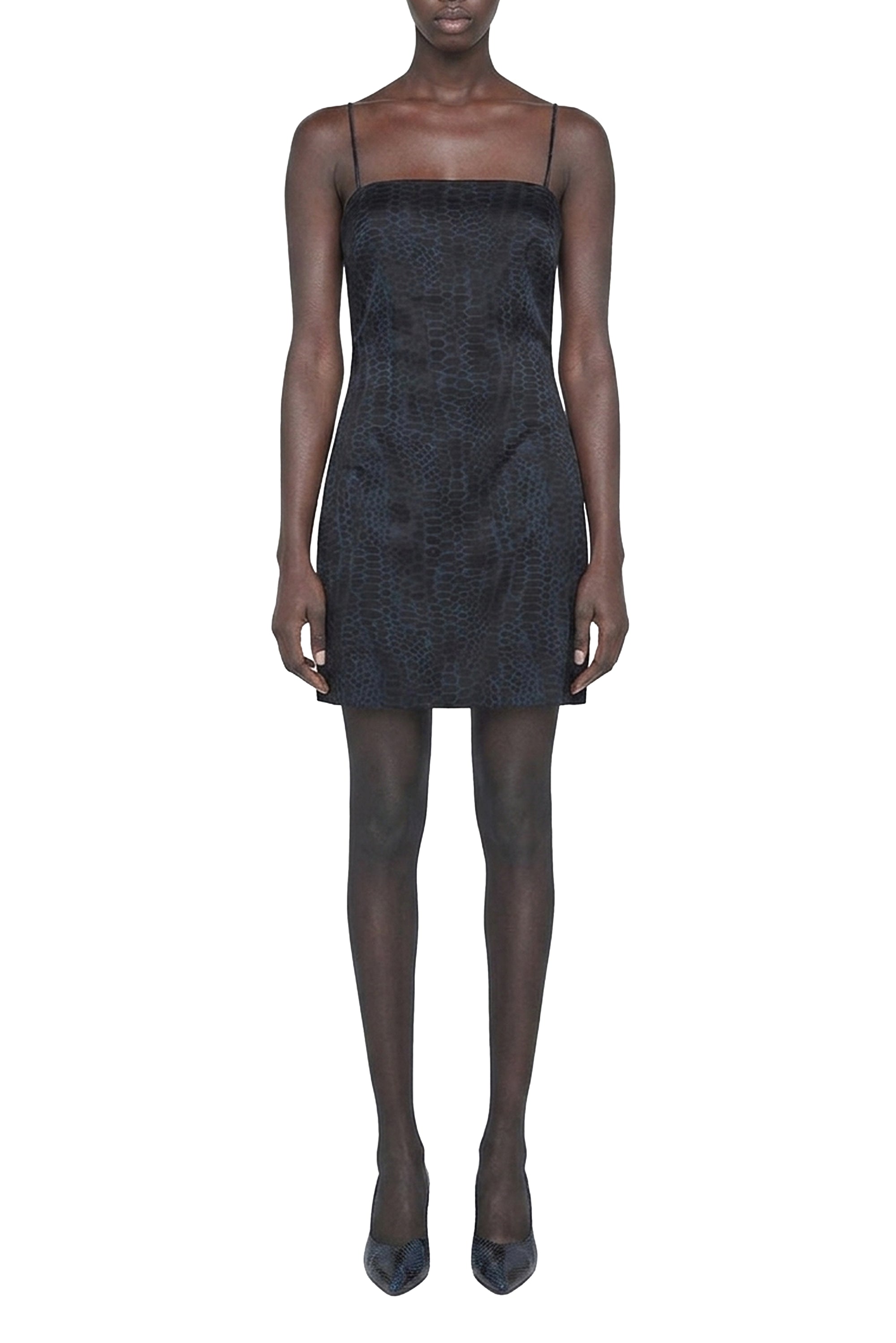 Robe mini Valentine en soie - Print