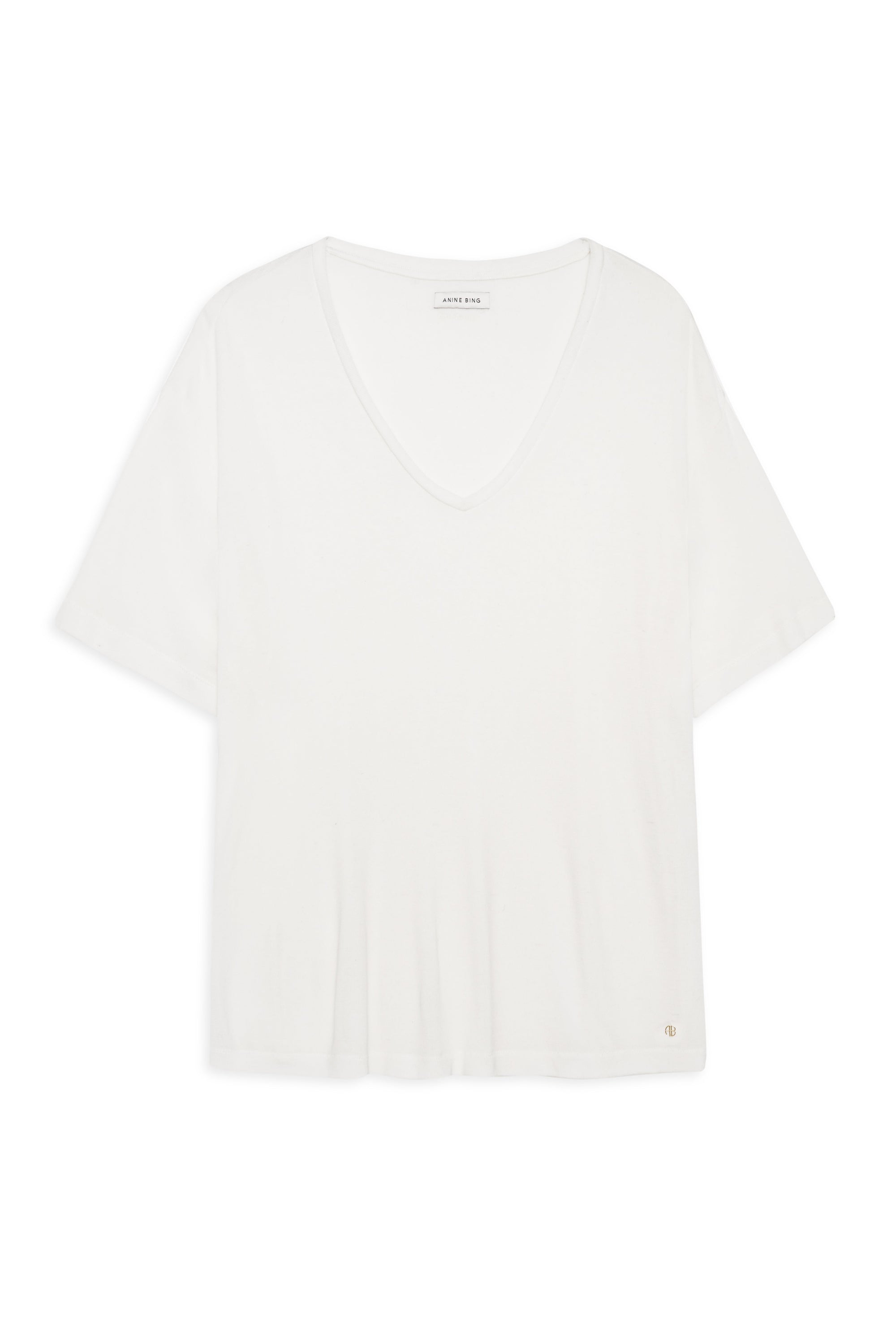 VALE TEE - OFF WHITE CASHMERE BLEND