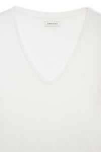 VALE TEE - OFF WHITE CASHMERE BLEND