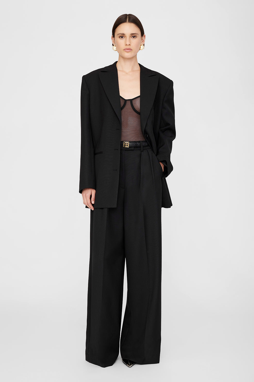 VENA BODYSUIT - BLACK