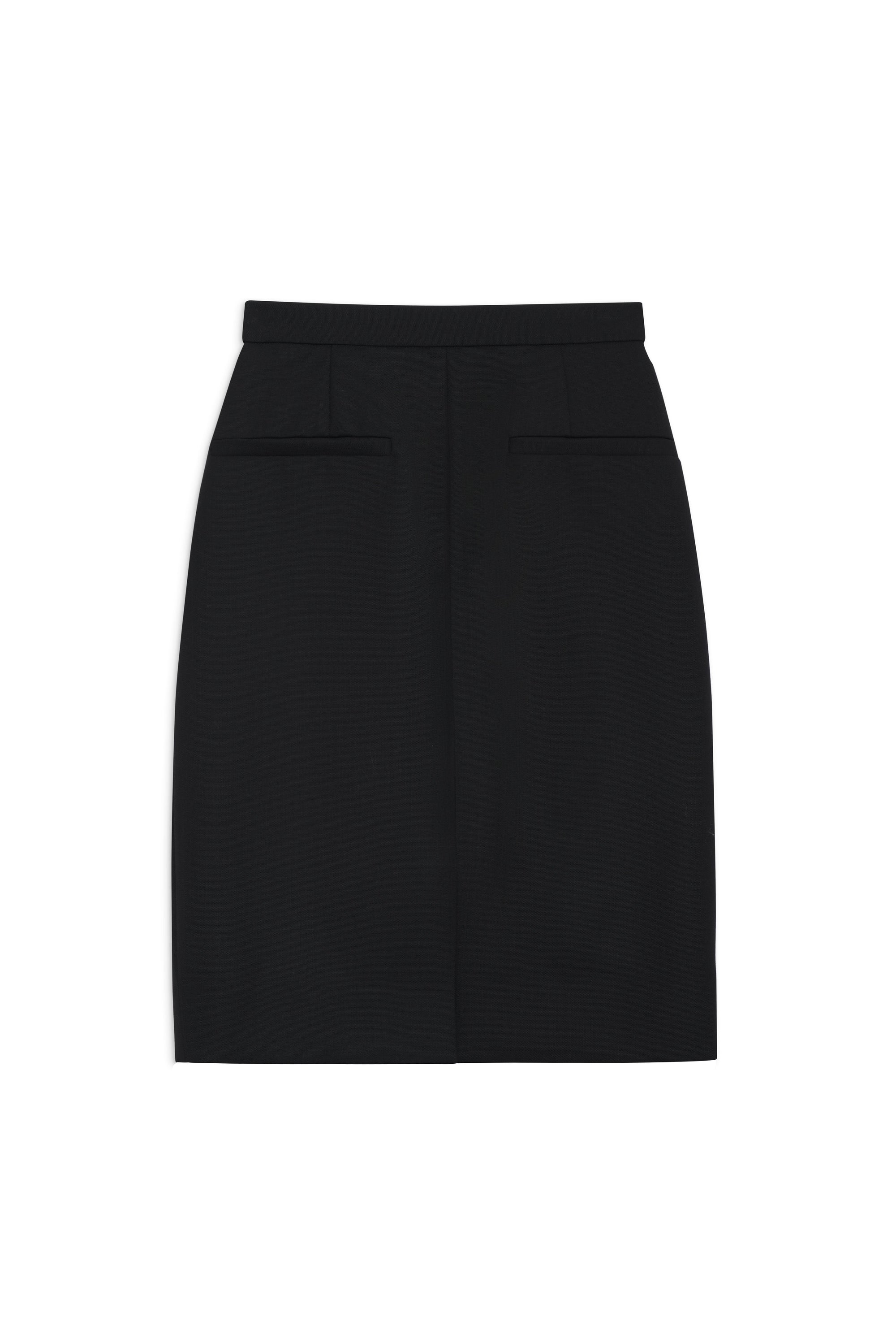 33qty RELIQUAT 80€ / VENA SKIRT - BLACK