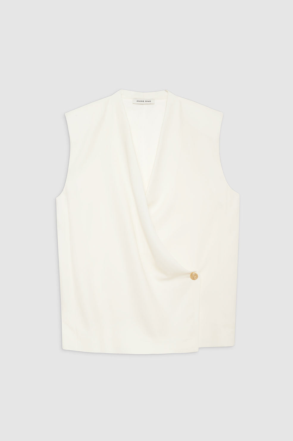 Top à épaulettes Venice - Ivory