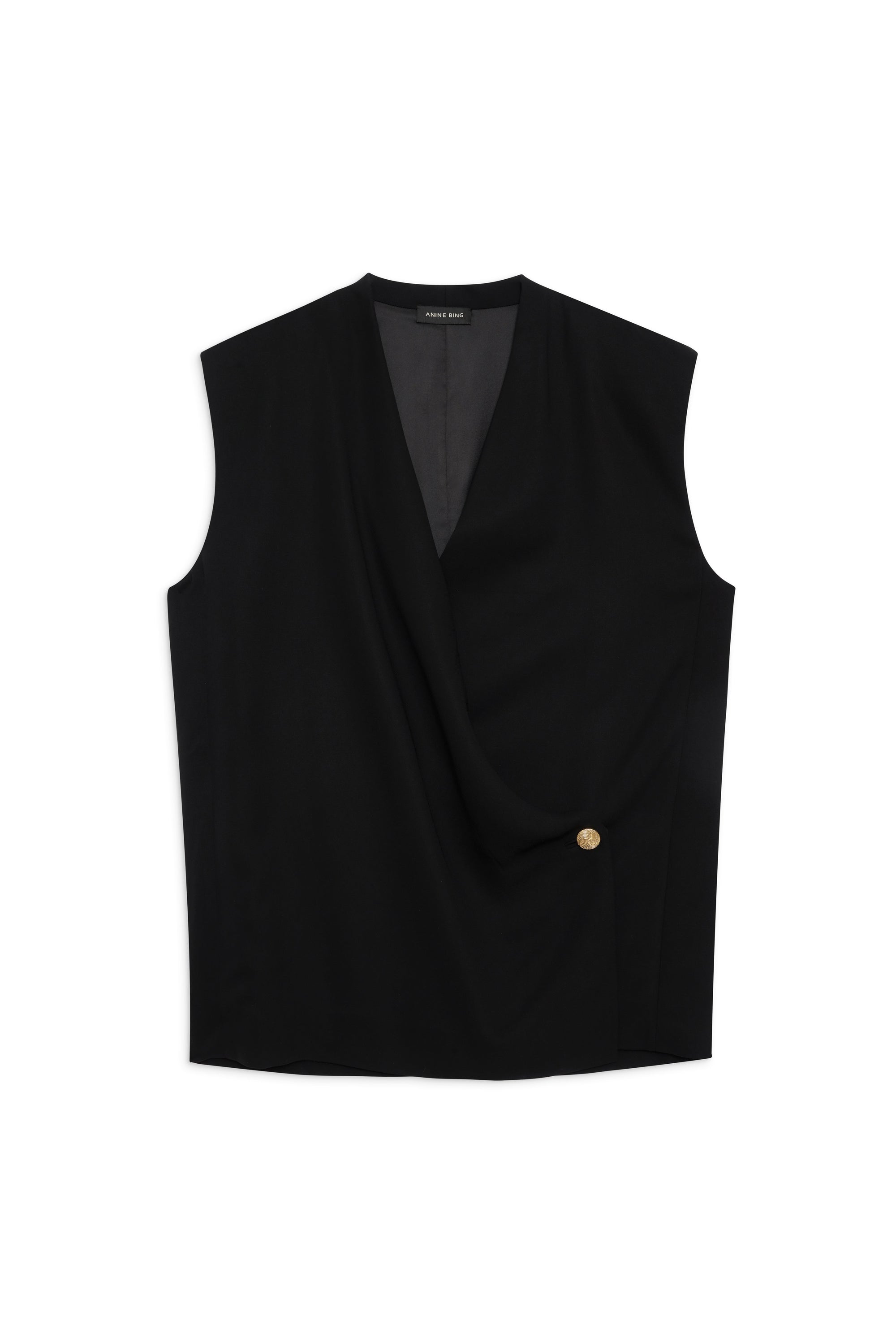 12qty RELIQUAT 120€ / VENICE TOP - BLACK