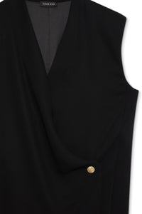 12qty RELIQUAT 120€ / VENICE TOP - BLACK