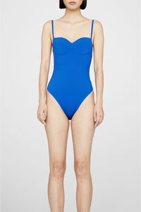 2qty NEW / VIA BODYSUIT - ELECTRIC BLUE
