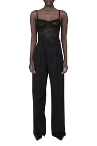 VIA BODYSUIT - BLACK LACE