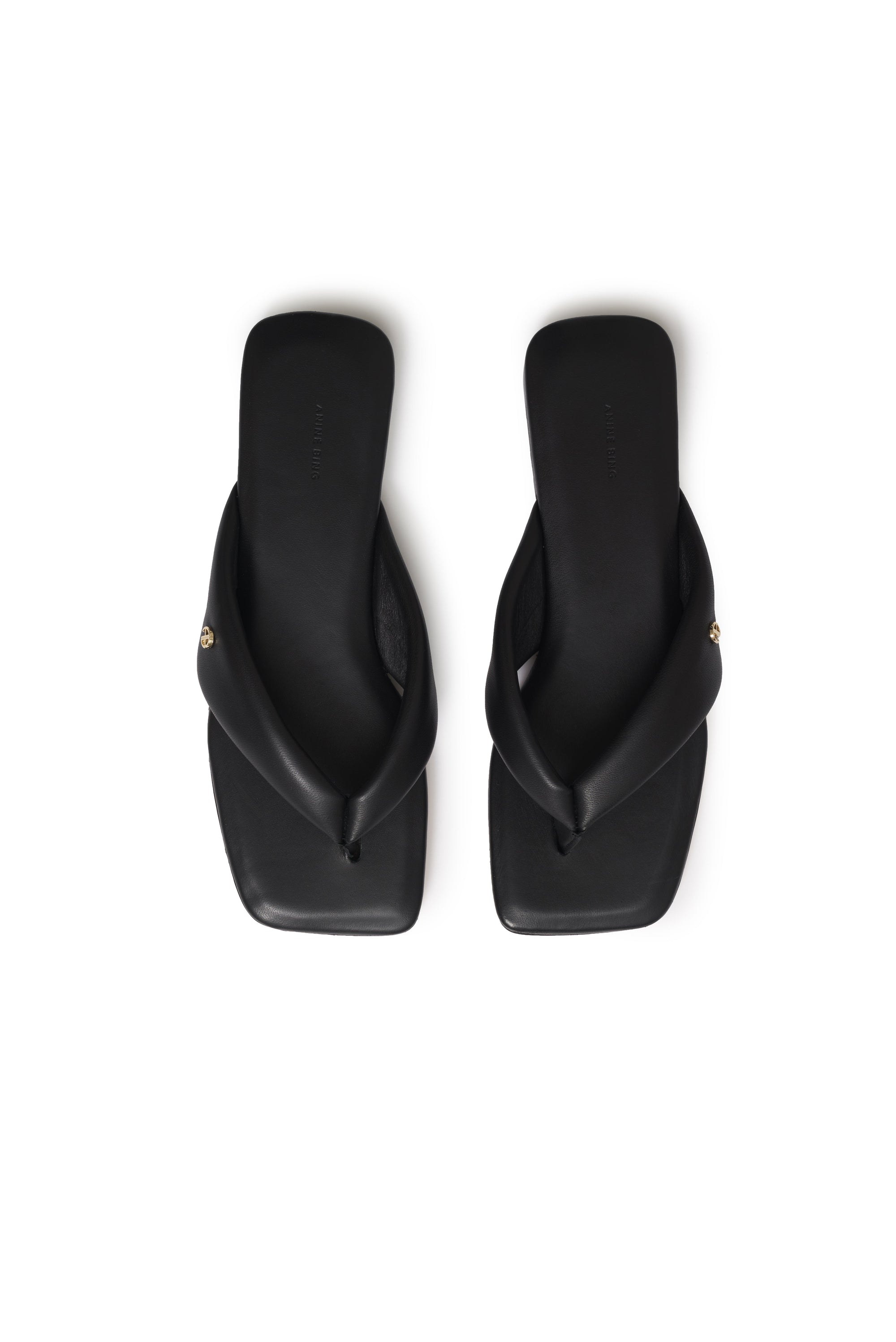 VIOLA FLAT SANDALS - BLACK