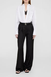 VIOLA FLAT SANDALS - BLACK