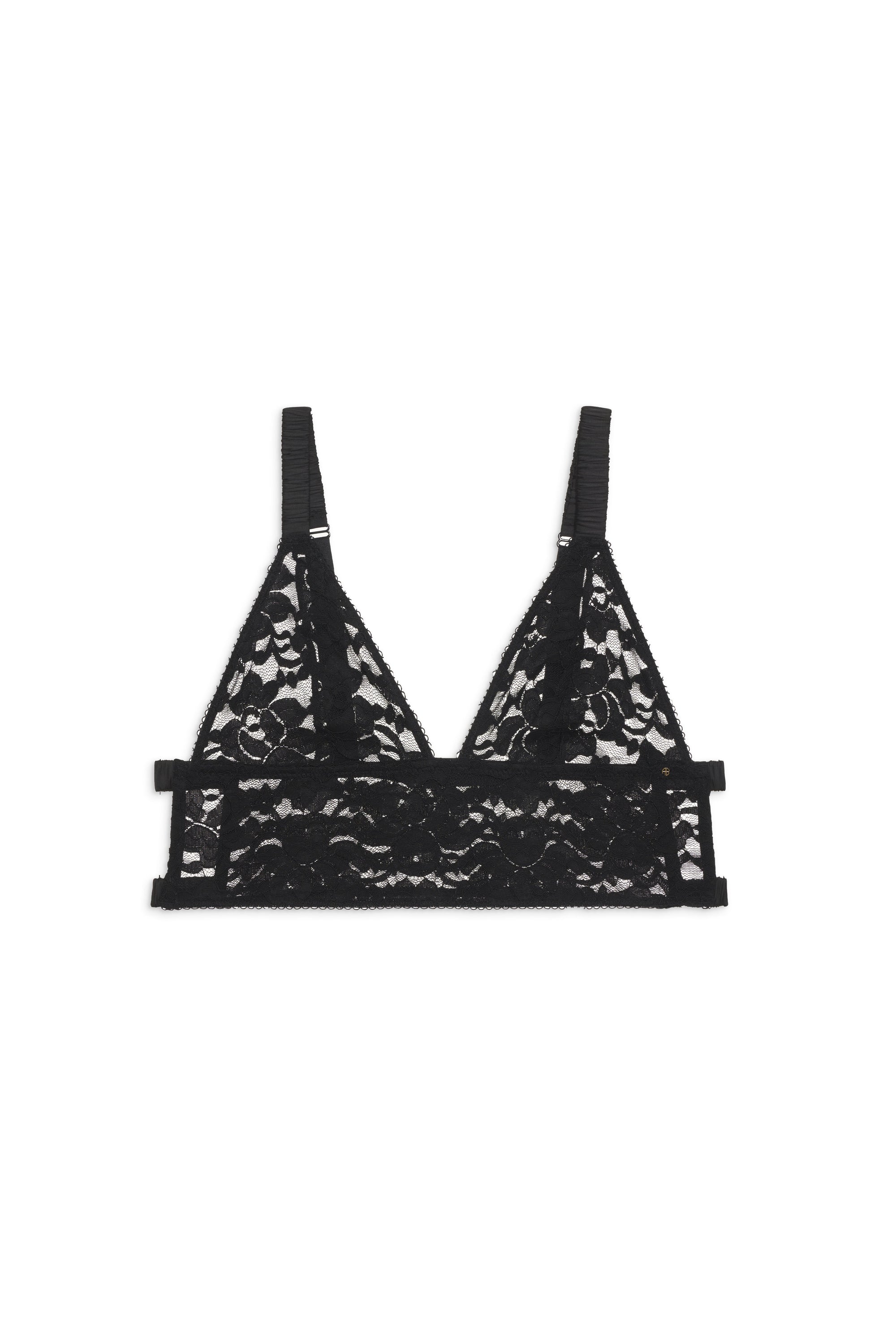 6qty RELIQUAT 35€ / VIOLET BRALETTE - BLACK FLORAL