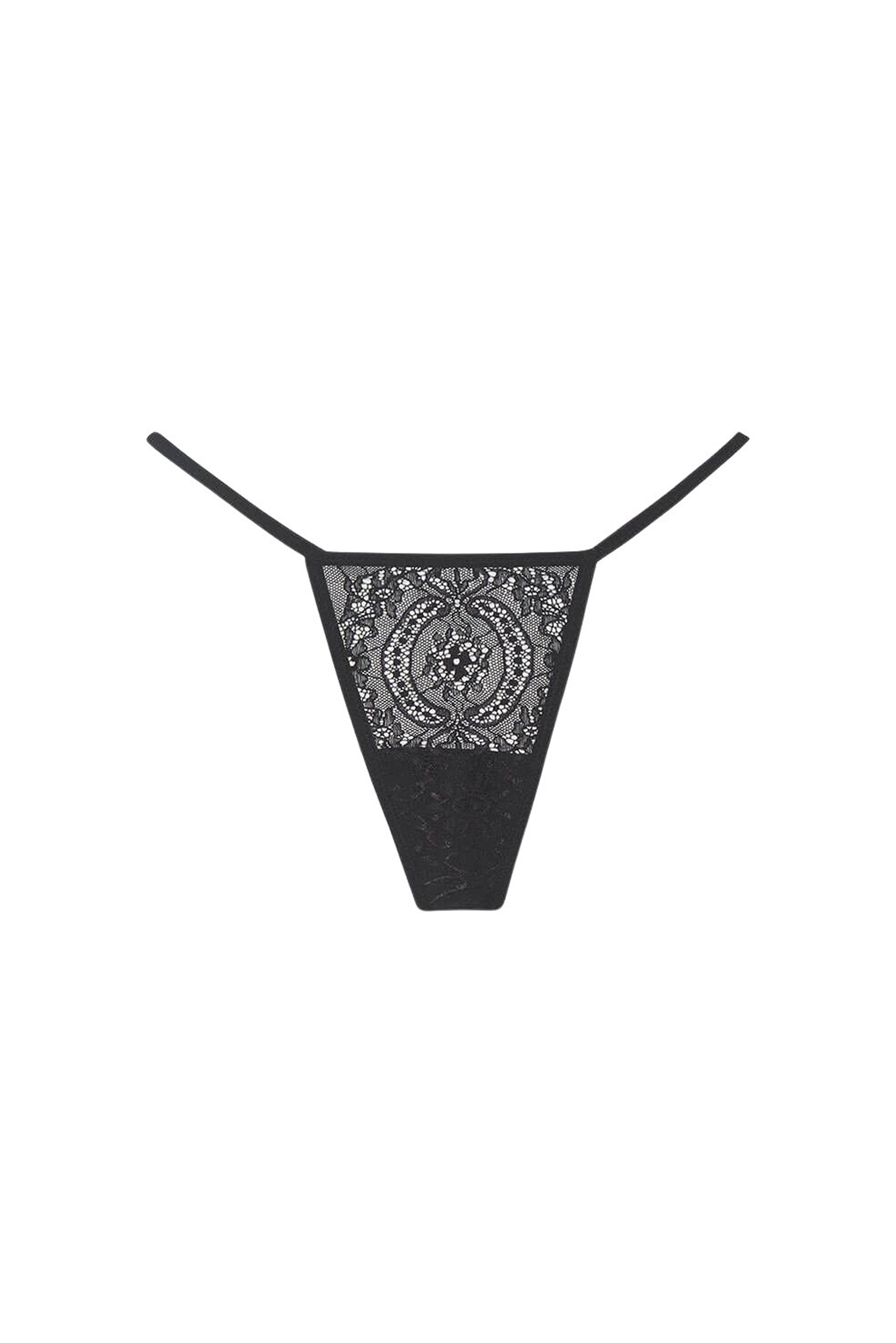 6qty NEW / VIVIAN THONG - BLACK