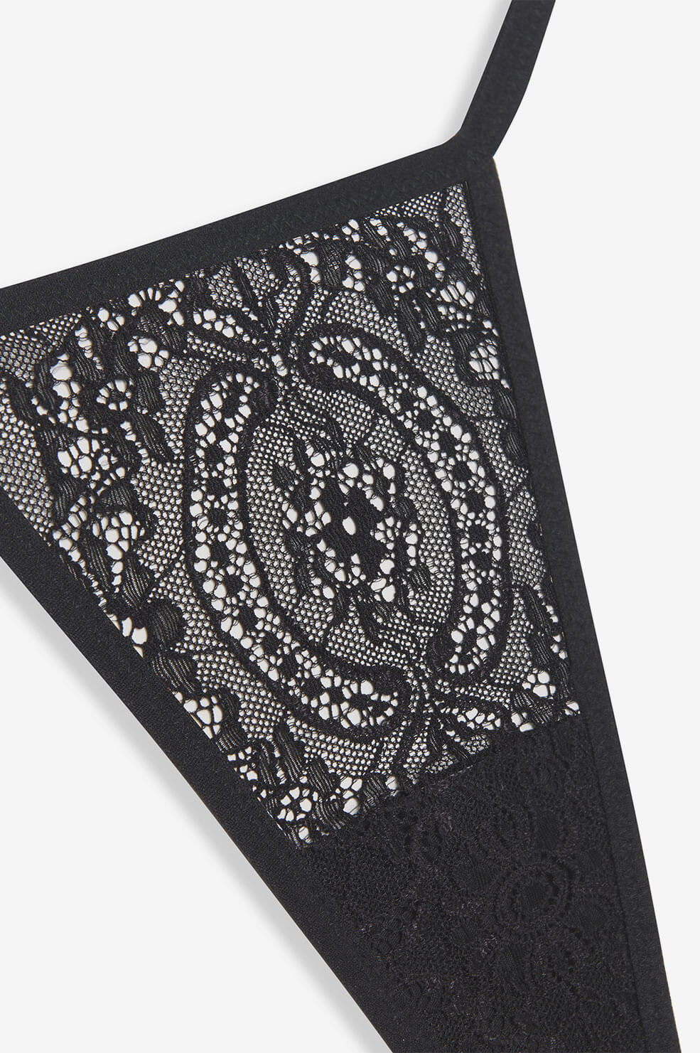 6qty NEW / VIVIAN THONG - BLACK