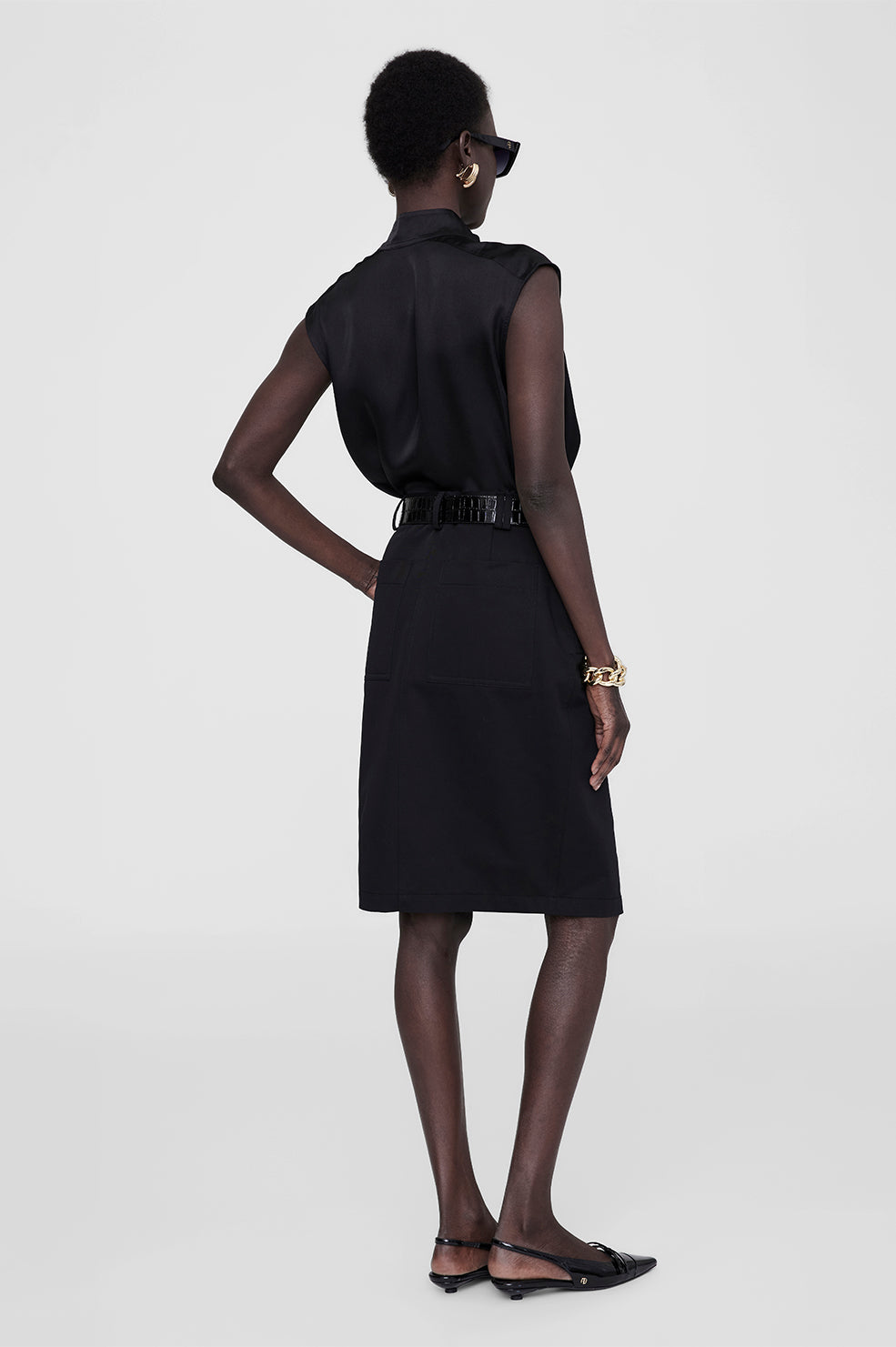 ZAIRE SKIRT - BLACK