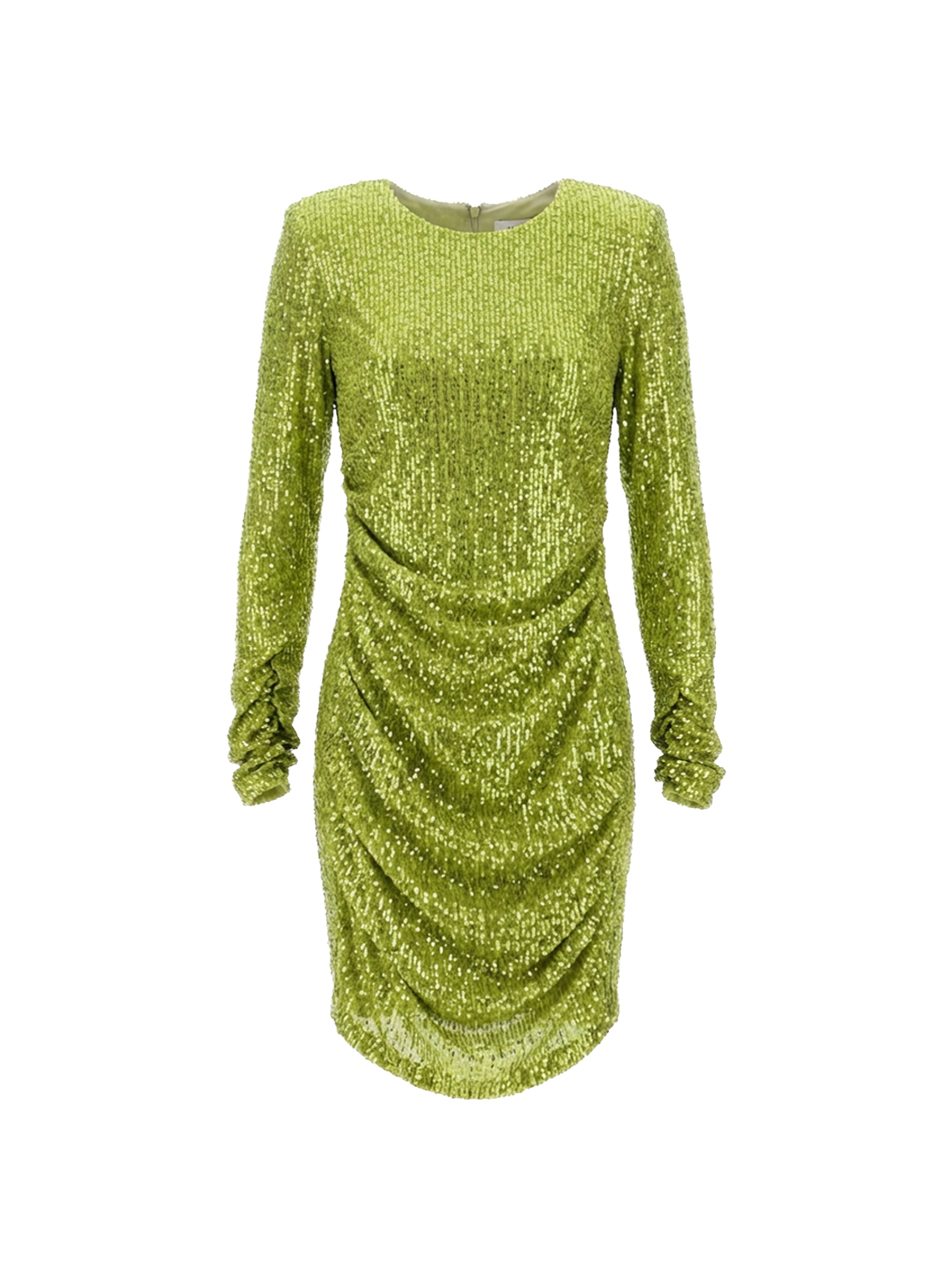 Sequin draped short dress - Olive Oil