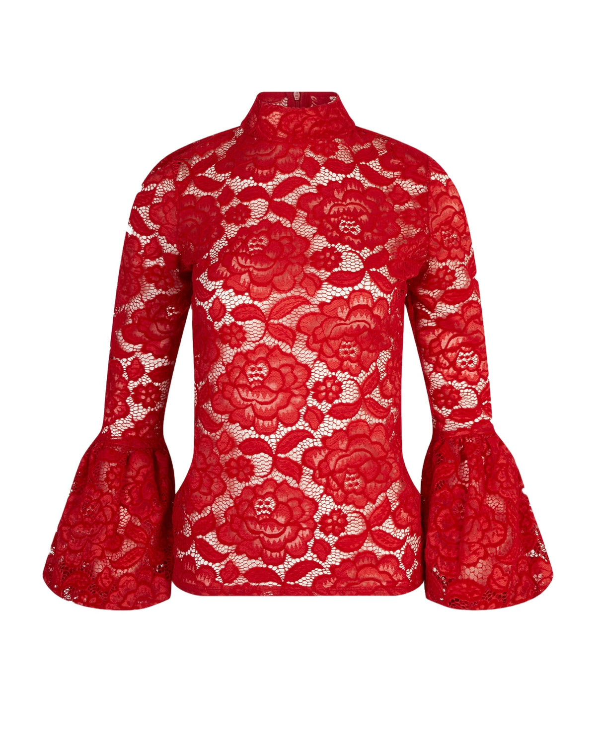 Abattino Top - Poppy Red