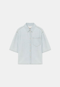 Chemise Abbott à manches courtes - Light Blue