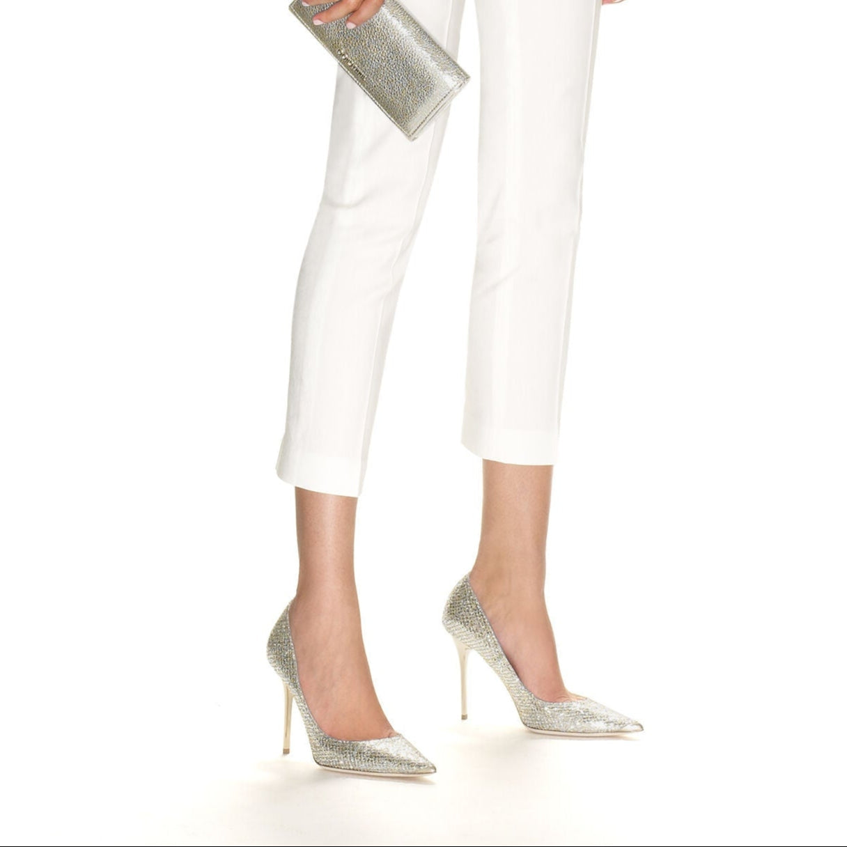 Abel 100 leather pumps - Champagne
