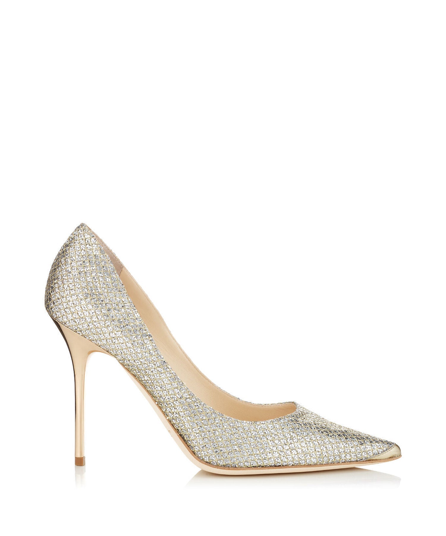 Abel 100 leather pumps - Champagne